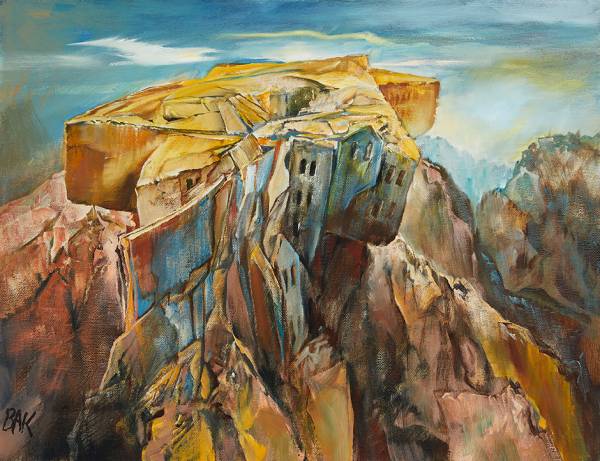 Mountain painting